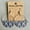 #1, variant on Cutout Clear Acrylic Half Round Semicircle AZTEC Tribe Wood Statement Earrings