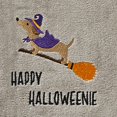 thumbnail image 4 of SKL Home by Saturday Knight Ltd. Happy Halloweenie Hand Towel (2-Pack), Gray, 4 of 4