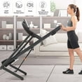 thumbnail image 3 of Aukfa AK-SF02M09015-K0 Folding Treadmill with Incline, 3 of 8