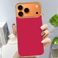 thumbnail image 3 of Case For Apple iPhone Air / 17 Pro / 17 Pro Max Series Case, Slim Thin Transparent Flexible Clear TPU Shockproof Phone Case For iPhone 17 Series, Bright Maroon, 3 of 6