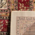 thumbnail image 4 of SAFAVIEH Lyndhurst Isadora Traditional Bordered Runner Rug, Ivory/Red, 2'3" x 22', 4 of 6