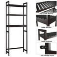 thumbnail image 3 of Homfa Bathroom over the Toilet Storage Shelf, 3-Tier Toilet Storage Rack Bathroom Cabinet Bamboo Organizer Unit, Retro Color, 3 of 7