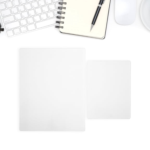 TABLZONE 2Pcs Flexible White Gel Plates for Monoprinting and Gel Plate Printing Multipurpose Craft Tool