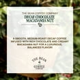thumbnail image 4 of The Bean Organic Coffee Company Water Processed DECAF Chocolate Macadamia Nut, Medium Roast, Ground Coffee, 16-Ounce Bag, 4 of 9