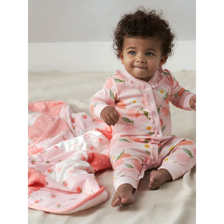 Modern Moments by Gerber Baby Toddler Girl Super Soft Patchwork