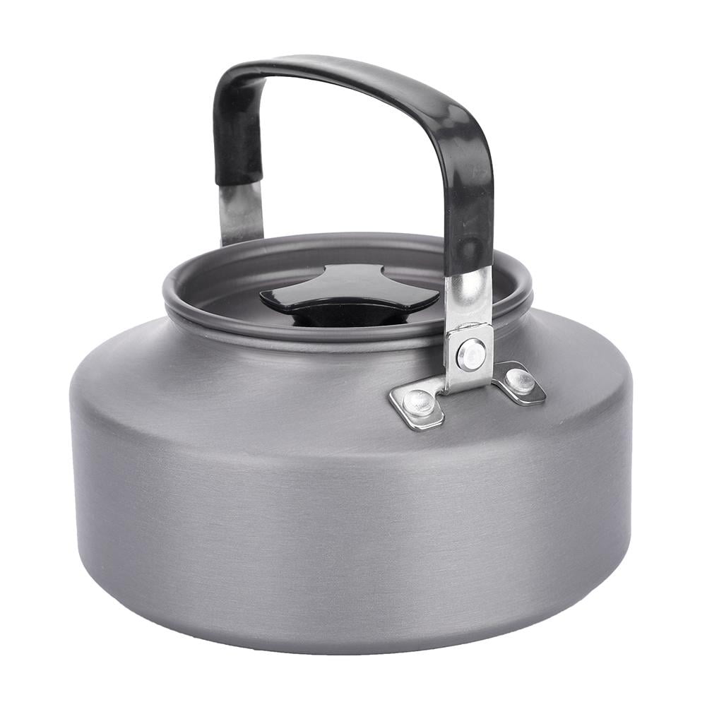 Tebru Tea Pot,Portable 1.1L Aluminum Teapot Coffee Tea Pot Kettle for