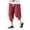 Red, variant on Vedolay Mens Sweatpants with Pockets 2023 Plus Size Thick Multi-Pocket Trousers Grey,4XL
