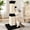 Black and White, variant on Cat Scratching Post 32” with Large Plush Perch, Sisal & Carpet Scratcher, Vertical Cat Tower with Elevated Bed, Removable Washable Cover, Dark Grey