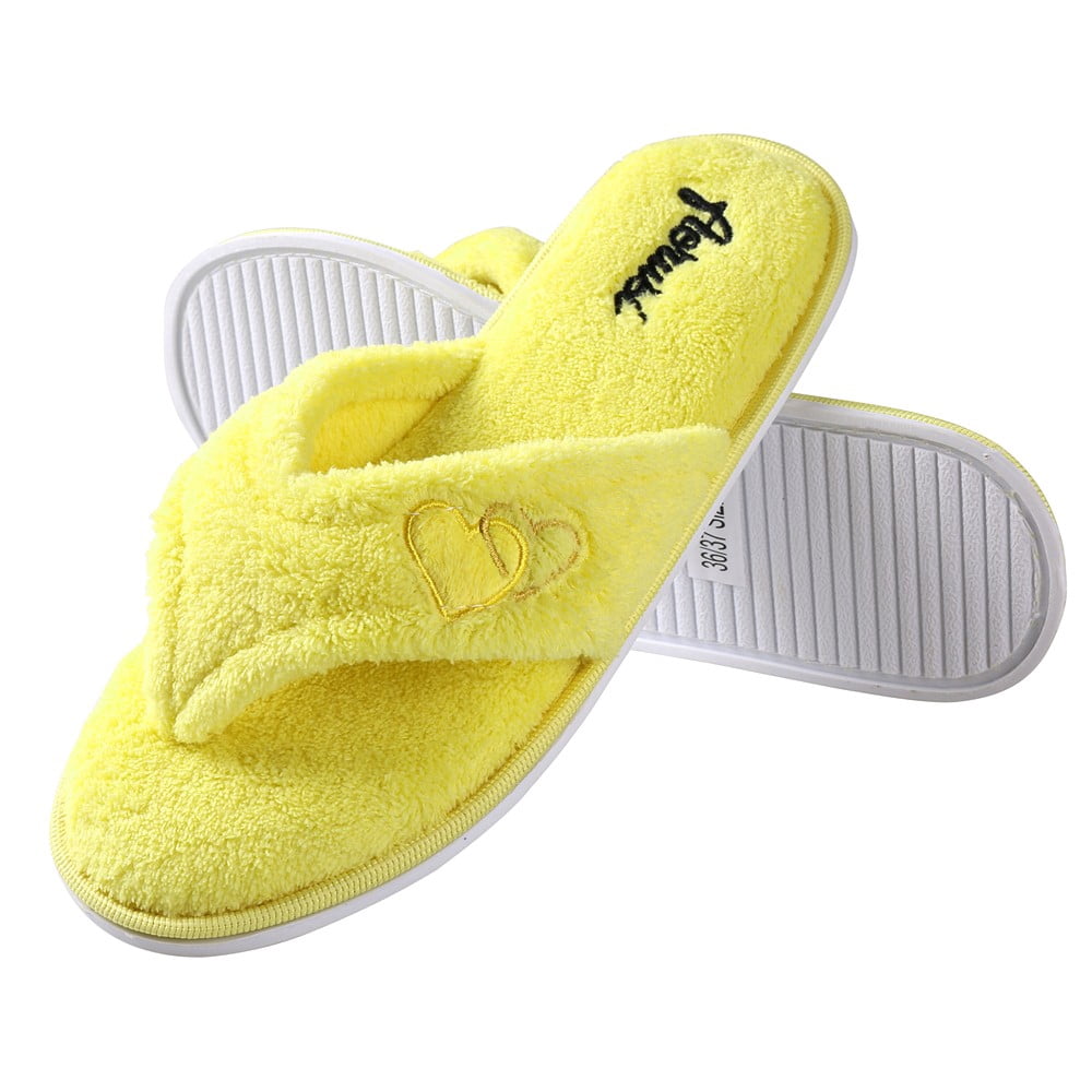 Sumaclife Women's Plush Thong Slipper