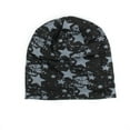 thumbnail image 6 of Dyfzdhu Women Men Warm Baggy Camouflage Crochet Winter Wool Ski Beanie Skull Caps Hat Black, 6 of 7