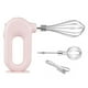 thumbnail image 2 of Batidor de crema de huevo eléctrico, batidor de crema de cocina automático ajustable de mano, batidora de mantequilla, agitador, herramientas Herramientas y accesorios para hornear rosado 2 varillas Matsuzay HA007445-02B, 2 of 6