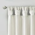 thumbnail image 3 of Twist Tab Lined Window Curtain Panel White 50x84", 3 of 5
