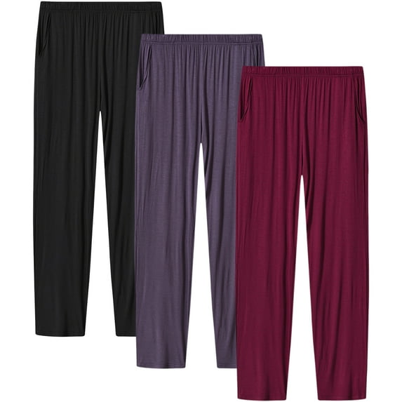 Mofiz Women Pajama Pants Comfy Lounge Jogger with Pockets #3 S-2XL