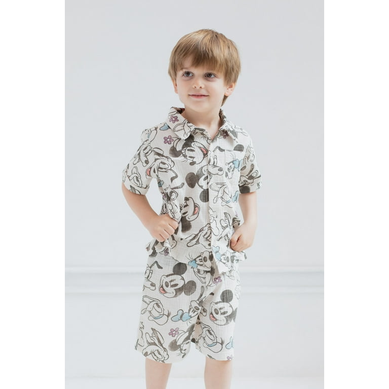 Disney Mickey Mouse Goofy Donald Duck Newborn Baby Boys Cotton