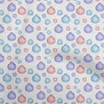 thumbnail image 1 of oneOone Rayon Bluish Violet Fabric Ocean Watercolor Sea Cockle Shell Sewing Fabric By The Yard Printed Diy Clothing Sewing Supplies 56 Inch Wide, 1 of 4