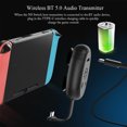 thumbnail image 2 of Transmisor de audio inalámbrico Bluetooth 5.0 Tipo-C Adaptador de audio BT Compatible con Ninte CACAGOO Transmisor, 2 of 7