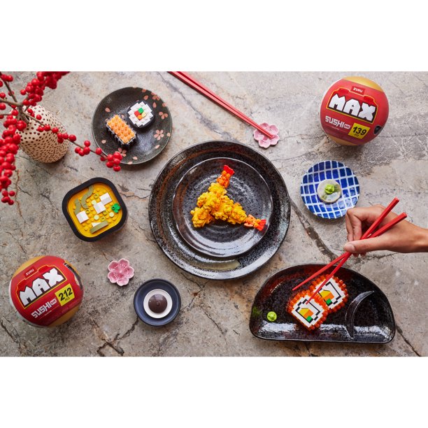 Max Build More Premium Building Bricks Sushi Collection (Miso Soup