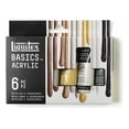 thumbnail image 1 of Pintura Acrílica Liquitex Basics Metallics & Iridescents Juego De 6 Piezas multicolor, 1 of 4