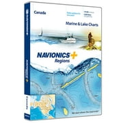 Seawide Distribution NAV-MSD/NAV+CA Navionics Plus les Régions Maritime du Canada et du Lac de Cartes SD/MSD