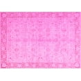 thumbnail image 1 of Ahgly Company Indoor Rectangle Oriental Pink Modern Area Rugs, 8' x 10', 1 of 4