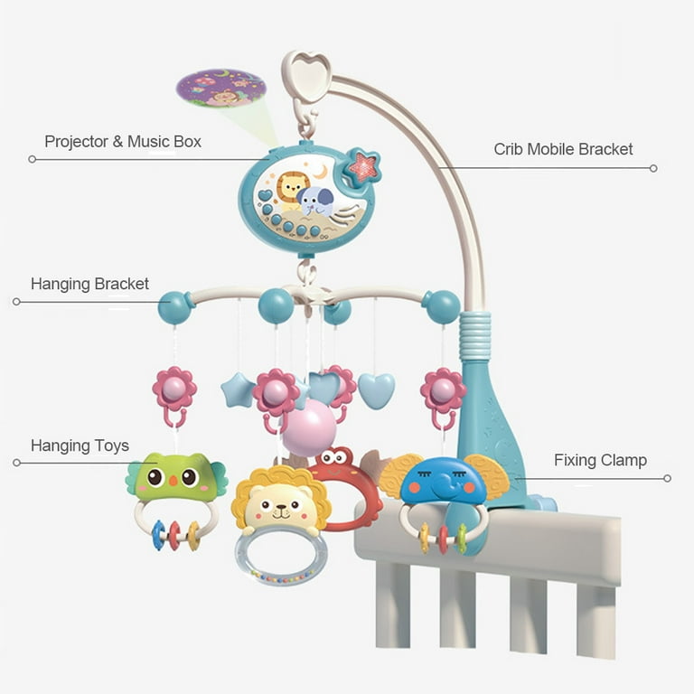 Musical crib best sale toys infants