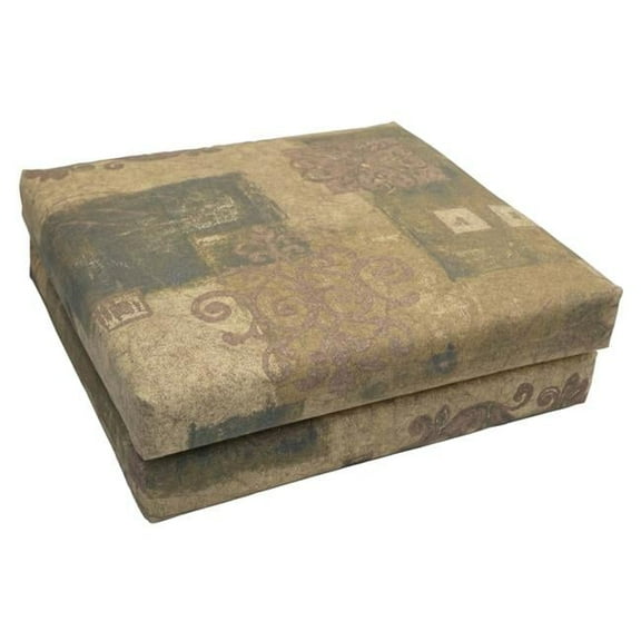 Blazing Needles 93454-2CH-OD-054 20 x 19 in. Patterned Outdoor Chair Cushions, Urban Comfort - Set of 2