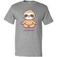 thumbnail image 3 of Inktastic Meditating Sloth T-Shirt, 3 of 5