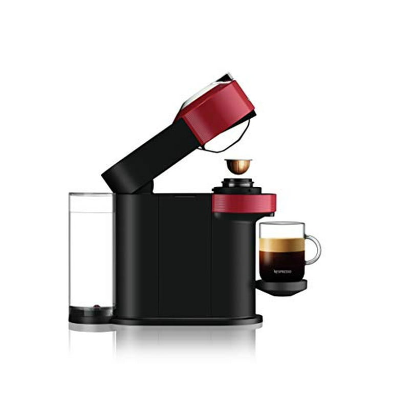 håndbevægelse højt Tilbagebetale Breville Vertuo Next Coffee and Espresso Maker in Red plus Aeroccino3 Milk  Frother in Black - Walmart.com