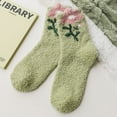 thumbnail image 2 of Dalrosia Fuzzy Socks for Women Thick Winter Warm Fluffy Cozy Socks Super Soft Home Sleeping Comfy Socks, 2 of 2