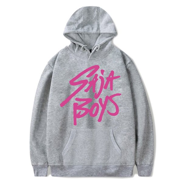 Pop cazadora para niña Hooded Sweatshirt,Soft Streetwear Pullover,Cute Long Sleeve Hoodie for Fall Winter (Gray)