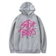 thumbnail image 1 of Pop cazadora para niña Hooded Sweatshirt,Soft Streetwear Pullover,Cute Long Sleeve Hoodie for Fall Winter （Gray）, 1 of 3