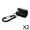 thumbnail image 1 of 2xCreek Clip Para Caña Con Llavero, Clips Para Caña De Pescar Con Mosca, Accesorio Ligero Negro, 1 of 8
