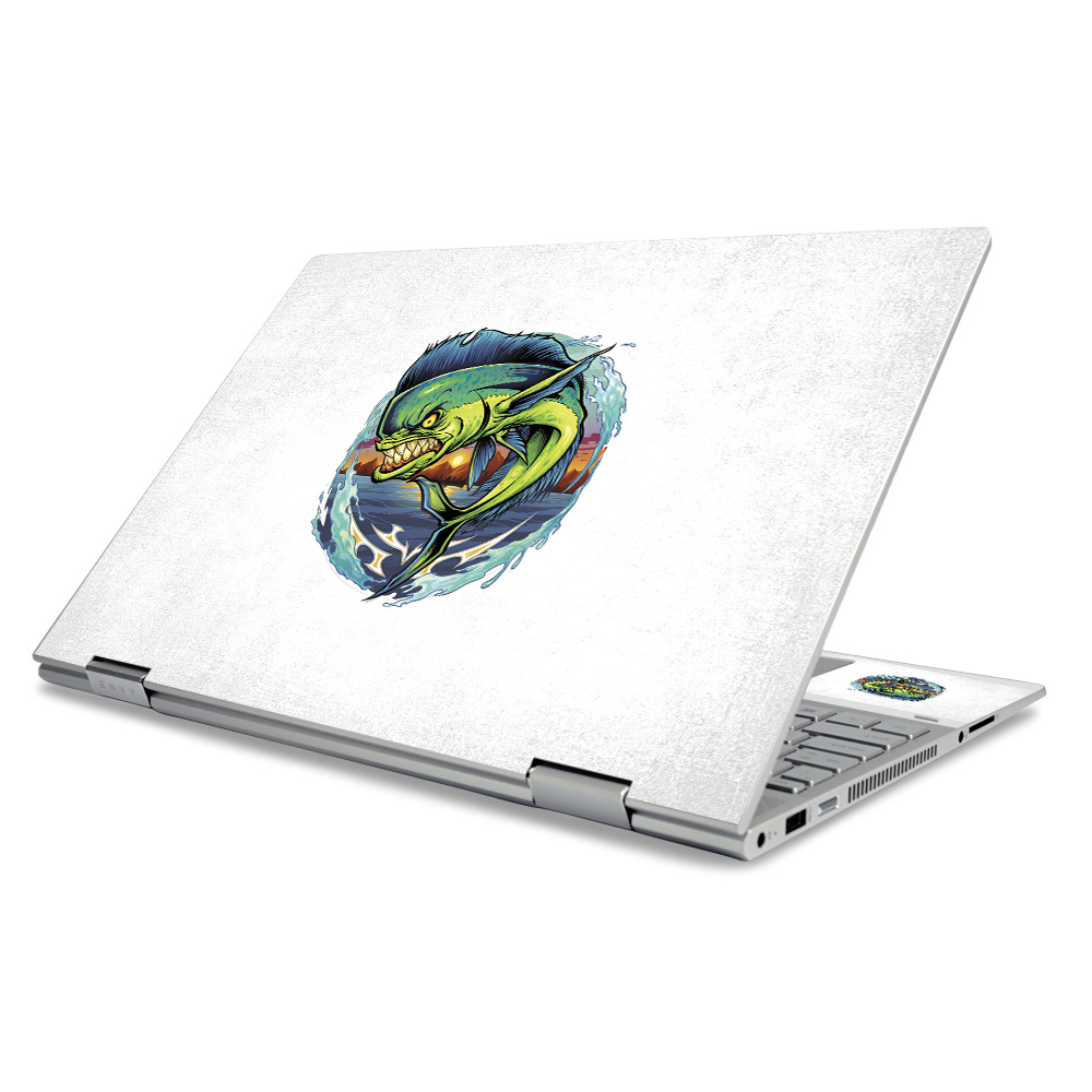Skin Decal Wrap Compatible With HP Envy x360 15" (2019) Sticker Design