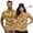 70s Flower, variant on Matching Golf Shirts for Couple Polynesian Flowers Quarter Zip Funny Men Women Matching Couple Golf Shirts Golf Tennis Tank Top Lightweight Suitable for Outdoor Sports Quick Dry