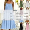 thumbnail image 3 of Ygbgbb Women's Spaghetti Strap Pleated Maxi Dress, Flowy Sundress, Pleated Design Lightweight Dress for Beach & Vacation Black S, 3 of 8