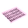 thumbnail image 2 of xiaxaixu 20 Pairs Dramatic Fake Eyelashes Fluffy Long Strip Lashes Thick Curly False Eyelashes Wispy Full Volume Big Eye Lashes, 2 of 8