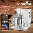 thumbnail image 2 of KFFKFF Dual-Head Milkshake Mixer, 120W, for Commercial Use, Tea and Milkshake Blending Machine with 0-180s Timer, Includes 750ml Stainless Cup, Ideal for Milk Tea Shops, 2 of 9