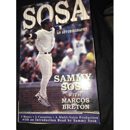 - sosa An Autobiography sammy Sosa with marcos breton audio cassette