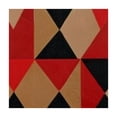 thumbnail image 4 of Acheng Abstract Triangles Square Fitted Tablecloth 100% Polyester Fiber 46*46, 4 of 8