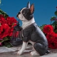 thumbnail image 4 of Bits and Pieces Boston Terrier Solar Lantern Statue LED Resin Dog Sculpture, 4 of 8
