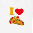 thumbnail image 4 of Inktastic I Love Tacos Boys or Girls Baby Bodysuit, 4 of 5