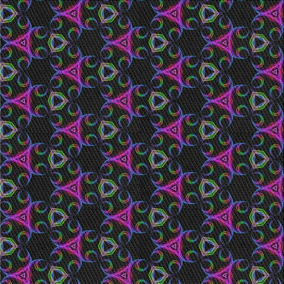 Ahgly Company Indoor Square Patterned Iron Gray Novelty Area Rugs, 5' Square