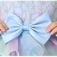 thumbnail image 6 of Girls Rainbow Dress Flower Sleeveless Dresses Princess Tulle Sundress, 6 of 7