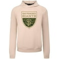 thumbnail image 2 of Men's Levelwear  Khaki San Francisco Giants Mandate Buckler Tri-Blend Pullover Hoodie, 2 of 3