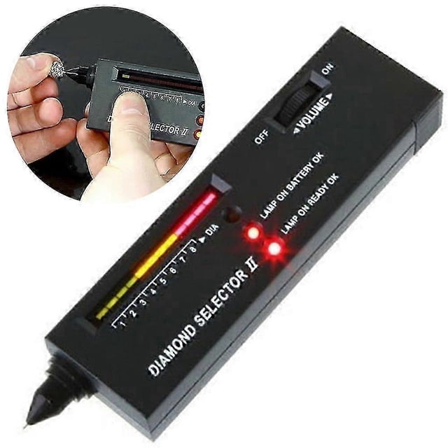 Diamond Selector Ii Gold Test Kit With Gemstone Pen, Portable Electronic Diamond Tester