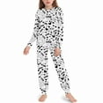thumbnail image 6 of BLVB Little Boys Girls 2 Piece Outfits Long Sleeve Heart Print Top and Jogger Set Valentine's Day Outfits Kids Clothing Set, 6 of 7