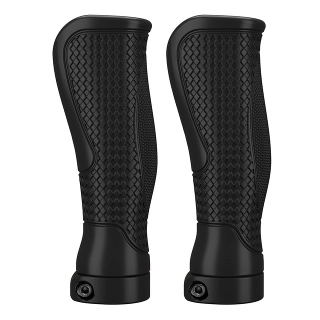 Empuñaduras de manillar de bicicleta Himiway, ergonómicas, de goma antideslizante, 13,7 cm