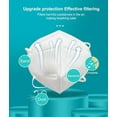 thumbnail image 2 of 50 Pcs NK95 Face Mask Dental Cover 5 Layers Ear Loop White Color Individual Seal Pack, 2 of 7