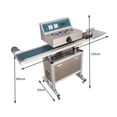 thumbnail image 2 of EQCOTWEA Continuous Induction Jar Sealer Electromagnetic Continuous Aluminum Foil Sealing Machine 220V, 2 of 7