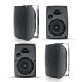 thumbnail image 1 of Altavoces exteriores Herdio de 6.5 pulgadas, 800 W, 2 vías, impermeables (2 Pa), 1 of 7